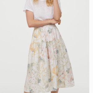 Pastel Floral Skirt